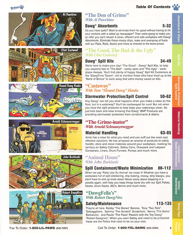 Dawg Catalog TOC