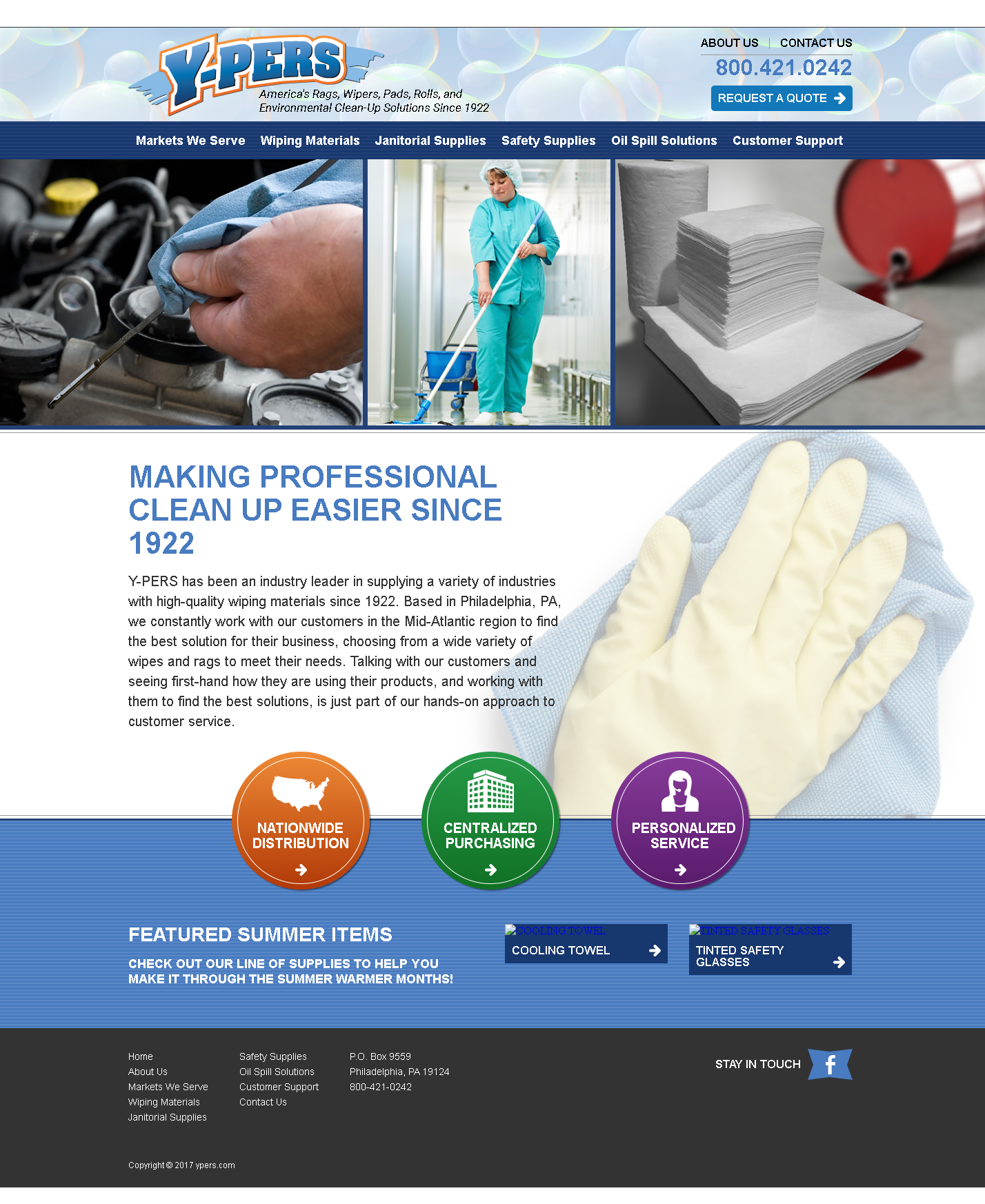 Old home page
